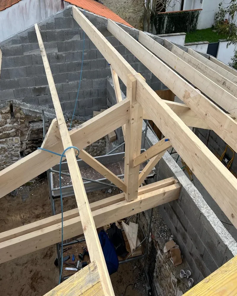 charpente Sylvain Fort, menuisier agenceur à Mervent