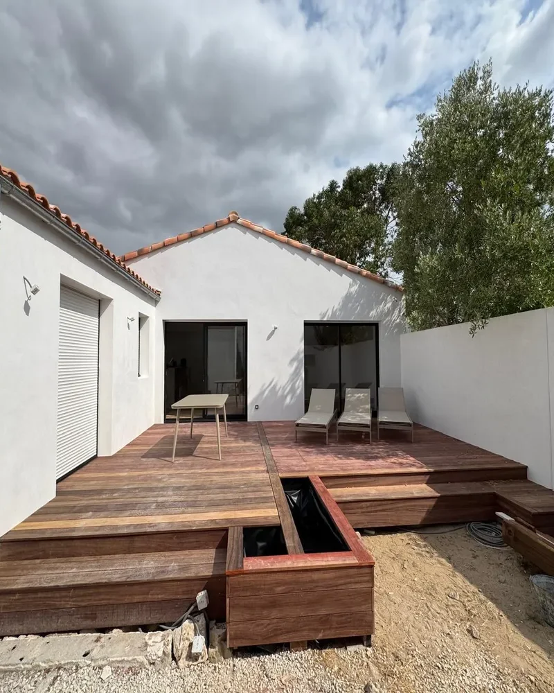 menuiserie exterieure Sylvain Fort, menuisier agenceur à Mervent